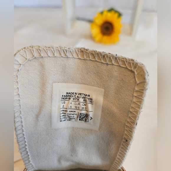 Converse Glitter Chuck Taylor All Star Junior. Dust Pink Glitter Size 2. - Picture 7 of 16